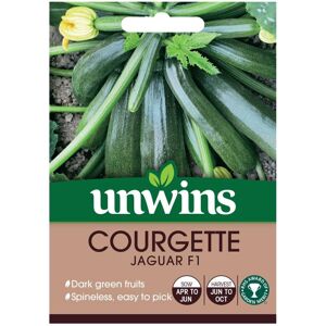 Unwins Grow Your Own Courgette Jaguar F1 Vegetable Seeds Unwins Grow Your Own Courgette Jaguar F1 Vegetable Seeds