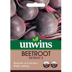 Unwins Grow Your Own Beetroot Detroit 2 Vegetable Seeds Unwins Grow Your Own Beetroot Detroit 2 Vegetable Seeds