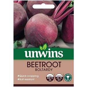 Unwins Grow Your Own Beetroot Boltardy Vegetable Seeds Unwins Grow Your Own Beetroot Boltardy Vegetable Seeds