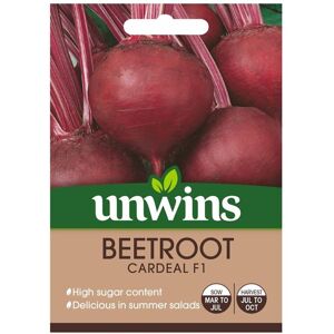 Unwins Grow Your Own Beetroot Cardeal F1 Vegetable Seeds Unwins Grow Your Own Beetroot Cardeal F1 Vegetable Seeds