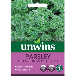 Unwins Grow Your Own Champion Moss Curled Parsley Herb Seeds Unwins Grow Your Own Champion Moss Curled Parsley Herb Seeds