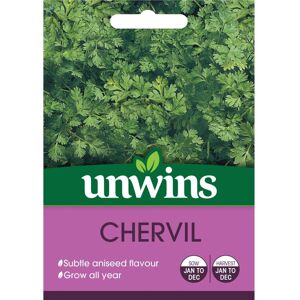 Unwins Grow Your Own Subtle Aniseed Flavoured Chervil Herb Seeds Unwins Grow Your Own Subtle Aniseed Flavoured Chervil Herb Seeds