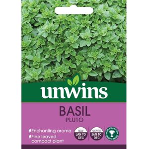 Unwins Grow Your Own Enchanting Aroma Pluto Basil Herb Seeds Unwins Grow Your Own Enchanting Aroma Pluto Basil Herb Seeds