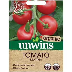Unwins Grow Your Own Great Flavoured Matina Tomato Vegetable Seeds Unwins Grow Your Own Great Flavoured Matina Tomato Vegetable Seeds