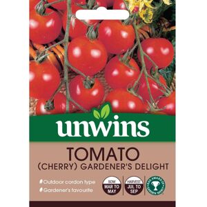 Unwins Grow Your Own Vegetable Seeds - Tomato Gardeners Delight Unwins Grow Your Own Vegetable Seeds - Tomato Gardeners Delight