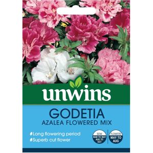 Unwins Grow Your Own Godetia Azalea Flowered Mix Long Flowering Seeds Unwins Grow Your Own Godetia Azalea Flowered Mix Long Flowering Seeds