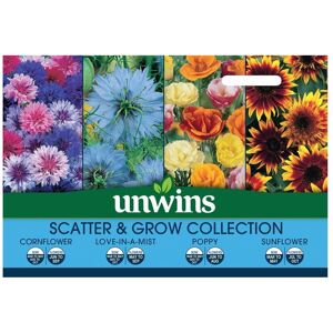 Unwins Grow Your Own Scatter & Grow Collection Mixed Flower Seeds Unwins Grow Your Own Scatter & Grow Collection Mixed Flower Seeds