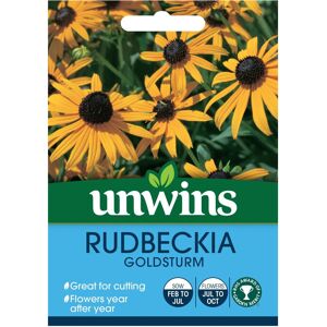 Unwins Grow Your Own Rudbeckia Goldsturm Long Stemmed Flower Seeds Unwins Grow Your Own Rudbeckia Goldsturm Long Stemmed Flower Seeds
