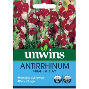 Unwins Grow Your Own At Home Antirrhinum Night & Day Flower Seeds Unwins Grow Your Own At Home Antirrhinum Night & Day Flower Seeds