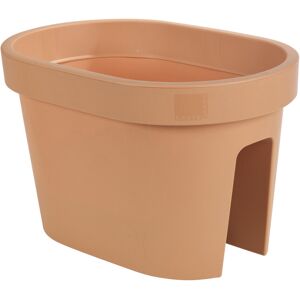 URBN Living (1X Terracotta, Oval) Flower Bridge Hanging Planter Pot Balcony Decking URBN Living (1X Terracotta, Oval) Flower Bridge Hanging Planter Pot Balcony Decking