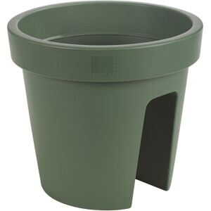 URBN Living (2X Green, Round) Flower Bridge Hanging Planter Pot Balcony Decking URBN Living (2X Green, Round) Flower Bridge Hanging Planter Pot Balcony Decking