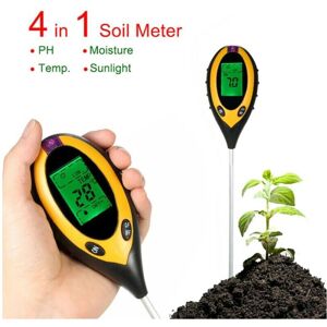 Unbranded 4-in-1 Soil Meter Tester Digital Plant PH Temperature Moisture Sunlight Detector Unbranded 4-in-1 Soil Meter Tester Digital Plant PH Temperature Moisture Sunlight Detector