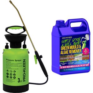 Pro-Kleen (3L, ProKleen Simply Spray & Walk Away Patio Cleaner 1 x 5L) Garden Sprayer Pump Pro-Kleen (3L, ProKleen Simply Spray & Walk Away Patio Cleaner 1 x 5L) Garden Sprayer Pump