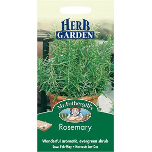 Mr Fothergill's Mr Fothergills Herb Seeds Rosemary Grow Your Own Aromatic Plant Cooking Herbs Mr Fothergill's Mr Fothergills Herb Seeds Rosemary Grow Your Own Aromatic Plant Cooking Herbs