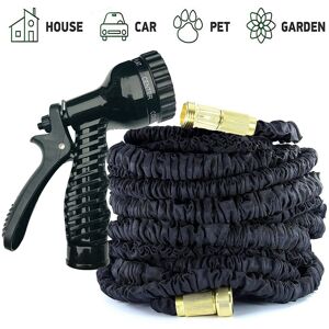 BRIEFNESS (BLACK, 100FT) 75FT/100FT/150FT/200FT Expandable Flexible Garden Hose Magic Hose BRIEFNESS (BLACK, 100FT) 75FT/100FT/150FT/200FT Expandable Flexible Garden Hose Magic Hose