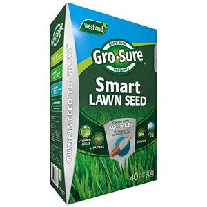 Westland Gro-Sure Aqua Gel Coated Smart Grass Lawn Seed, 40 m2, 1.6 kg Westland Gro-Sure Aqua Gel Coated Smart Grass Lawn Seed, 40 m2, 1.6 kg