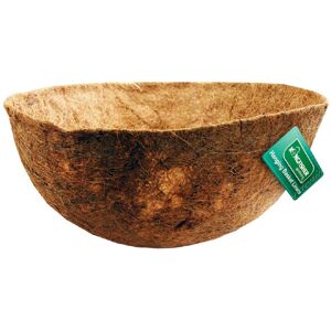 Kingfisher 14" Shaped Coco Hanging Basket Liner Moulded Natural Fibre Planter Kingfisher 14" Shaped Coco Hanging Basket Liner Moulded Natural Fibre Planter