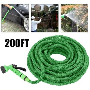Unbranded 200FT Long Retractable Expandable Magic Garden Hose Pipe With Spray Gun Unbranded 200FT Long Retractable Expandable Magic Garden Hose Pipe With Spray Gun