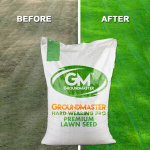 Gardeners Dream (15KG) Groundmaster Hardwearing Tough Garden Premium Back Lawn Grass Seed Variou Gardeners Dream (15KG) Groundmaster Hardwearing Tough Garden Premium Back Lawn Grass Seed Variou