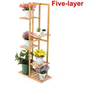 Unbranded 5TIER LADDER SHELF WOOD FLOWER RACK CORNER STORAGE UNIT PLANT STAND DISPLAY Unbranded 5TIER LADDER SHELF WOOD FLOWER RACK CORNER STORAGE UNIT PLANT STAND DISPLAY