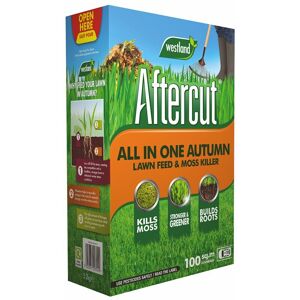 Westland Aftercut All In One Autumn Lawn Feed and Moss killer- 100 sq.m Westland Aftercut All In One Autumn Lawn Feed and Moss killer- 100 sq.m