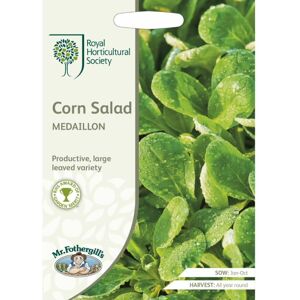 Mr Fothergill's RHS Grow Your Own Vegetables Corn Salad Medaillon Seeds Mr Fothergill's RHS Grow Your Own Vegetables Corn Salad Medaillon Seeds