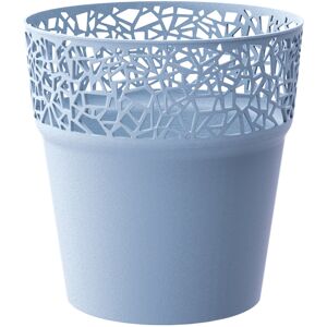 URBN Living (Blue, 1) Tree Plastic Flower Plant Garden Herb Planter Pots URBN Living (Blue, 1) Tree Plastic Flower Plant Garden Herb Planter Pots