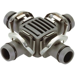 GARDENA Micro-Drip System CrossPiece 13 mm (1/2 "): Practical Pipe joint For bra GARDENA Micro-Drip System CrossPiece 13 mm (1/2 "): Practical Pipe joint For bra