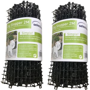 Selections 2 x Plant Prickle Strip Dig Stop Anti Dog & Cat Protection (2m x 30cm) Selections 2 x Plant Prickle Strip Dig Stop Anti Dog & Cat Protection (2m x 30cm)