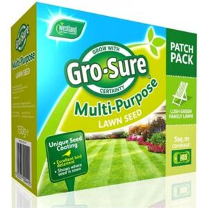 Westland Gro-sure Multi Purpose Lawn Seed Box 5sq.m 150g Westland Gro-sure Multi Purpose Lawn Seed Box 5sq.m 150g