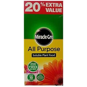 Miracle-Gro 2 X All Purpose Soluble Plant Food 1kg + 20% Extra Free Miracle-Gro 2 X All Purpose Soluble Plant Food 1kg + 20% Extra Free