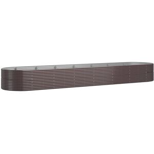 vidaXL Brown Garden Planter 584x140x68 cm - Garden Bed vidaXL Brown Garden Planter 584x140x68 cm - Garden Bed