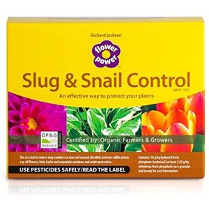 Flower Power Richard Jackson Organic Slug & Snail Control, Natural Eco Friendly Flower Power Richard Jackson Organic Slug & Snail Control, Natural Eco Friendly