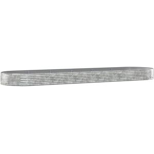 (Silver, 523 x 140 x 36 cm (L x W x H)) vidaXL Garden Planter Patio Flower Pot R (Silver, 523 x 140 x 36 cm (L x W x H)) vidaXL Garden Planter Patio Flower Pot R