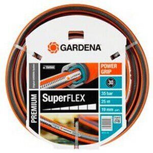 GARDENA Premium SuperFLEX Hose, 19mm (3/4") (grey/orange, 25 meters) 18113 GARDENA Premium SuperFLEX Hose, 19mm (3/4") (grey/orange, 25 meters) 18113
