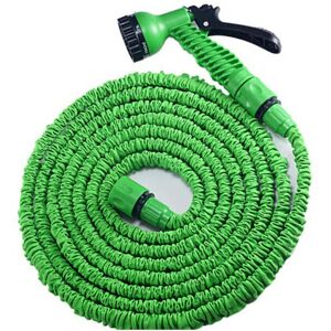 Autofather (Green, 100FT) Heavy Duty Expandable Garden & Carwash Magic Hose Pipe Spray Gun Autofather (Green, 100FT) Heavy Duty Expandable Garden & Carwash Magic Hose Pipe Spray Gun