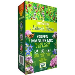 Unwins Nature's Haven Green Manure Mix British Isles Garden Wildflower Seeds Unwins Nature's Haven Green Manure Mix British Isles Garden Wildflower Seeds