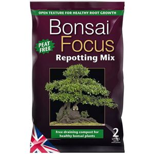 Bonsai Focus Repotting Mix Peat Free Plant Soil Garden Growth Technology 3L Bag Bonsai Focus Repotting Mix Peat Free Plant Soil Garden Growth Technology 3L Bag