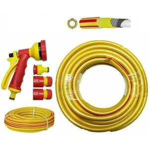 MantraRaj 30M Spray Gun Set Hose Pipe Garden Hosepipe Heavy Duty Outdoor Reinfor MantraRaj 30M Spray Gun Set Hose Pipe Garden Hosepipe Heavy Duty Outdoor Reinfor