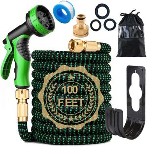 Unbranded (100FT+10 Mode) Expandable Garden Hose Flexible Water Pipe 10 Pattern Spray Gun Unbranded (100FT+10 Mode) Expandable Garden Hose Flexible Water Pipe 10 Pattern Spray Gun