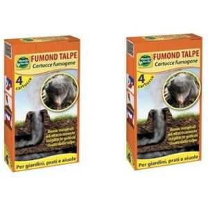 Mondo Verde Fumond Talpe 2 Pack - Smoke Bomb Professional Blind Mole Repellent Mondo Verde Fumond Talpe 2 Pack - Smoke Bomb Professional Blind Mole Repellent