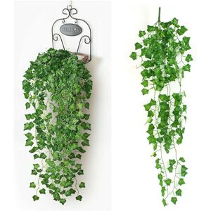 DINAMR Artificial Vine Ivy Fake Plastic Trailing Foliage Flower Hanging Plant Decor DINAMR Artificial Vine Ivy Fake Plastic Trailing Foliage Flower Hanging Plant Decor