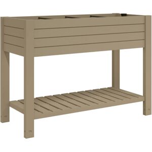 vidaXL Garden Raised Bed Light Brown - Garden Raised Bed vidaXL Garden Raised Bed Light Brown - Garden Raised Bed