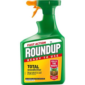 Roundup Total Fast Action Weed Killer, 1 Litre Roundup Total Fast Action Weed Killer, 1 Litre