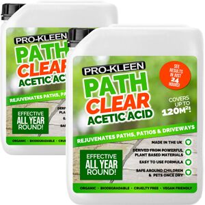 (2) Pro-kleen Path Clear with 30% Acetic Acid (2) Pro-kleen Path Clear with 30% Acetic Acid