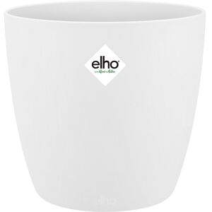 Elho Brussels Round 18 - Flowerpot - White - Indoor - Ø 18.2 x H 16.7 cm Elho Brussels Round 18 - Flowerpot - White - Indoor - Ø 18.2 x H 16.7 cm