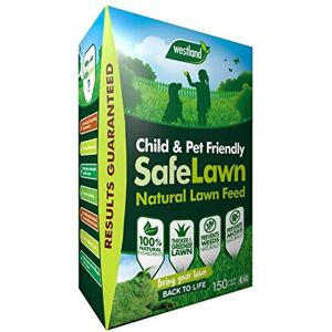 Westland 20400353 SafeLawn Child and Pet Friendly Natural Lawn Feed 150 m2, Green, 5.25 k Westland 20400353 SafeLawn Child and Pet Friendly Natural Lawn Feed 150 m2, Green, 5.25 k