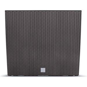 URBN Living (Umber) Large Rattan Raised Planter Box Flower Pot Elevated Garden Bed Indoor Ou URBN Living (Umber) Large Rattan Raised Planter Box Flower Pot Elevated Garden Bed Indoor Ou