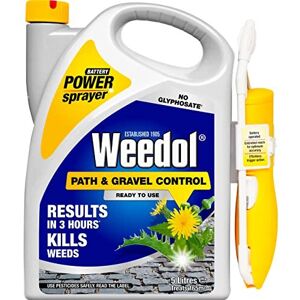 Weedol Path & Gravel Weedkiller with Power Sprayer, Ready to Use, 5L Weedol Path & Gravel Weedkiller with Power Sprayer, Ready to Use, 5L
