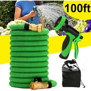 GreenZech (100FT) 25-100ft Expandable Flexible Garden Water Hose Water Pipe Watering Spray GreenZech (100FT) 25-100ft Expandable Flexible Garden Water Hose Water Pipe Watering Spray